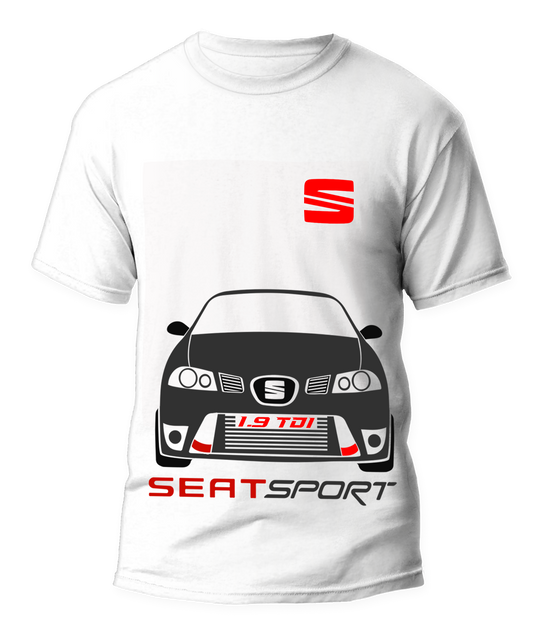 Tee-shirts seat 6l Blanc