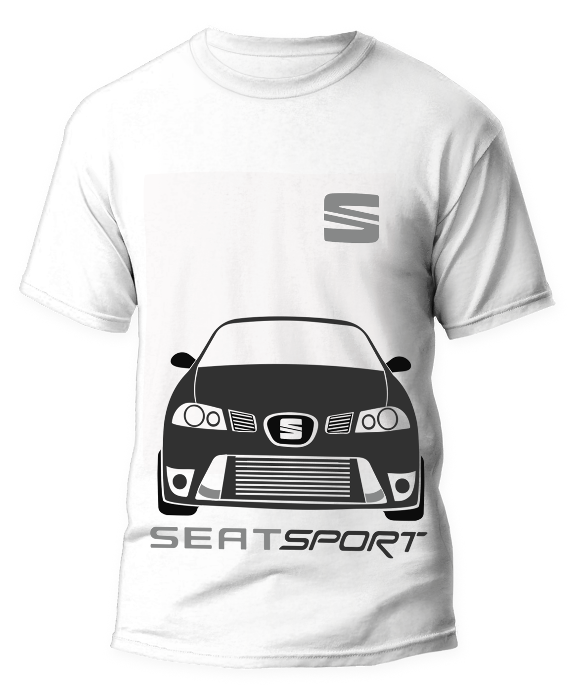 Tee-shirts seat 6l Blanc