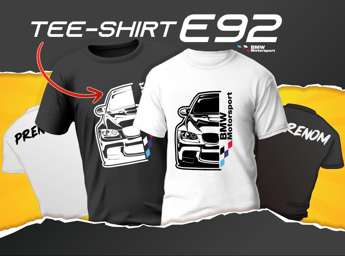 Tee-shirt BMW performance E92