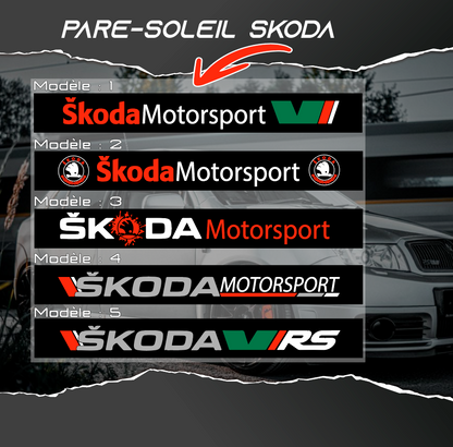 Pare-soleil SKODA