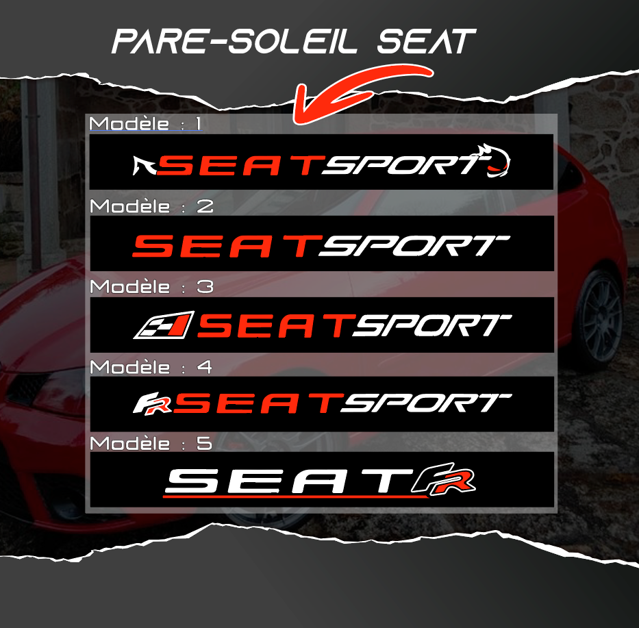 Pare soleil SEAT