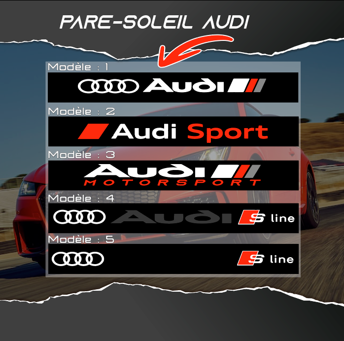 Pare soleil AUDI