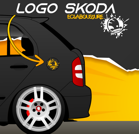 Logo Skoda + Eclaboussure