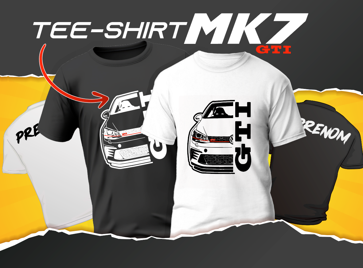 Tee-shirt GOLF MK7 GTI