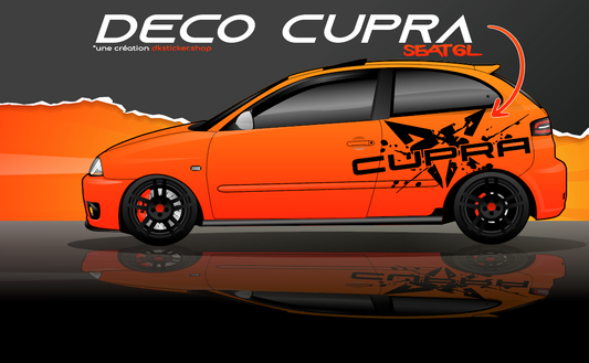 STICKER CUPRA ECLABOUSSURE