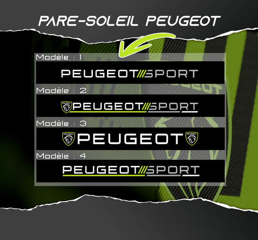 Pare soleil PEUGEOT