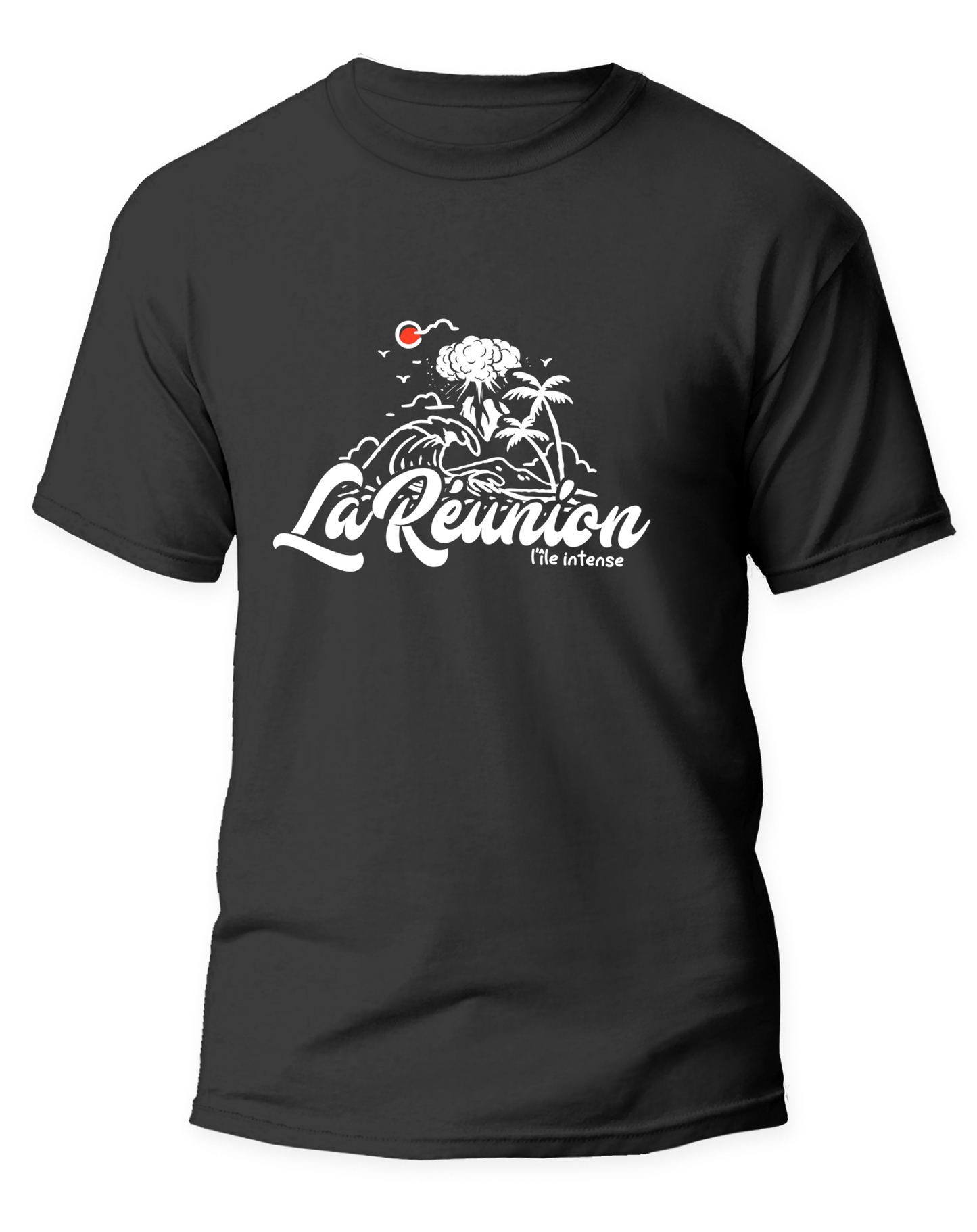 Tee Shirt " la Réunion lîle intense "