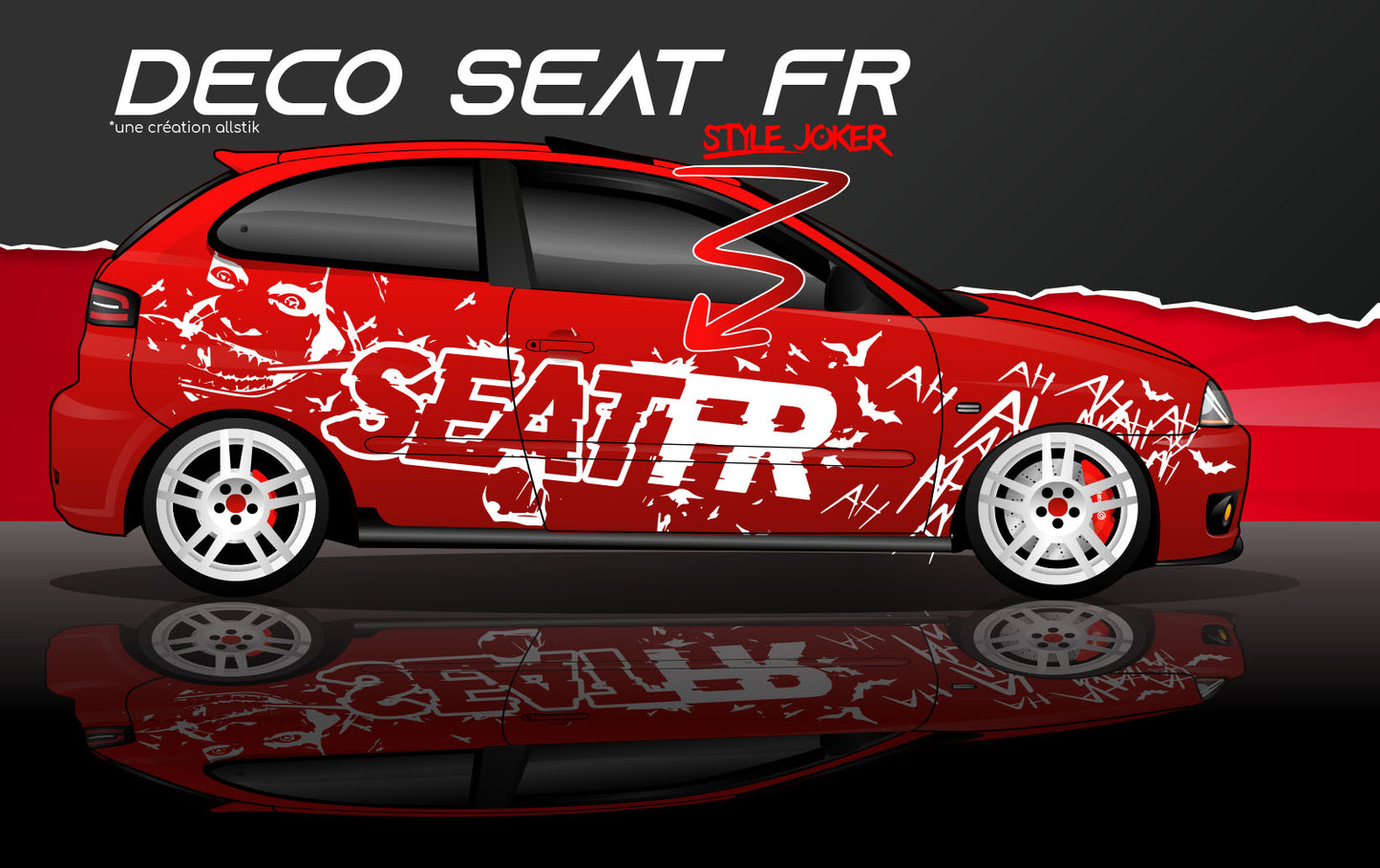 Déco Seat FR style Joker